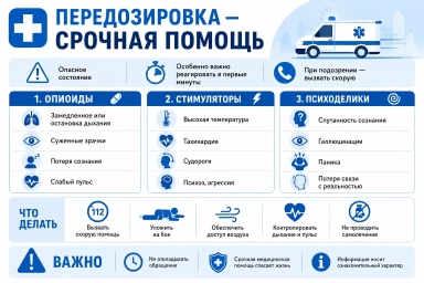 Помощь при передозировке в Камышлове