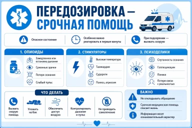 Помощь при передозировке в Камышлове